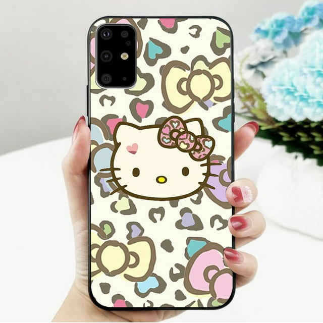 LK-31 Hello Kitty print Silicone Case For Samsung S7 Edge S8 S9 J2 J4 Core J5 J6 J7 Prime Plus Pro Gift Festivals