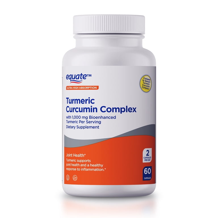 Equate Turmeric Curcumin Complex Ultra, 1000mg photo 3