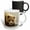 Multicolor, variant on 3drose, Brown Bear, Silver Salmon Creek, Lake Clark National Park, Alaska., 11oz Two-tone Black Mug