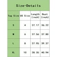 thumbnail image 3 of Gvmfive Women V Neck Tunic Tank Tops Sleeveless Casual Loose T-Shirt Blouse, 3 of 3