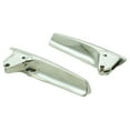 thumbnail image 3 of TRQ Door Pull Handle Pair Chrome Front Rear Interior Repair Kit Set 4pc DHA35350, 3 of 4