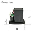 thumbnail image 3 of Caja de batería Caja de batería de guitarra de 9V de repuesto para guitarra acústica eléctrica, 3 of 9