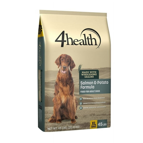 4health Salmon & Potato Formula Adult Dry Dog Food, 45 lbs.