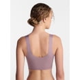 thumbnail image 4 of Joyspun Women’s Wire-Free Bonded Longline Square Neck Bra, Sizes XS-XXXL, 4 of 6