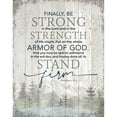 thumbnail image 1 of Dexsa Finally, Be Strong Wood Plaque 11.75x15, 1 of 1