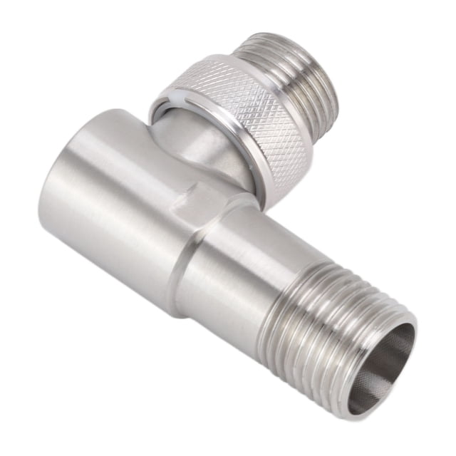 Water Shut Off Valve Angle Stop Valve G1/2 304 Stainless Steel Tap Valve Automatic Water Stop Valve For Toilets Bathroom Kitchen
