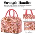 thumbnail image 4 of Bolsa Térmica Coobiiya para Mujer/Hombre Reutilizable con Diseño Leopardo Rosa, 4 of 8