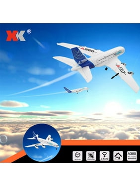 Wltoys XK A120 Airbus A380 Model Plane 3CH EPP 2.4G Remote Control Airplane Fixed-wing RTF Toy