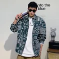 thumbnail image 4 of Camisas para hombre Camisas para hombre con estampado geométrico gráfico Estético con estampado Moda Hombre 2024 Cosas baratas Vintage Regular Xxl I, 4 of 5