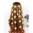 thumbnail image 6 of Yoyauz Sunflower Hippie Headband Floral Crown Summer Sunflower Hair Accessories for 70 s Bohemian Costumes Style, 6 of 6