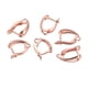 thumbnail image 4 of 6 ganchos para pendientes franceses, accesorios de joyería DIY, dijes, ganchos para pendientes, cierres Ronda de oro rosa, 4 of 9