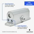 thumbnail image 3 of Fortstrong - Door Closer FS-1306LITE Adjustable Closers for Children & Women Silver, Alloy Steel - Box, 3 of 8