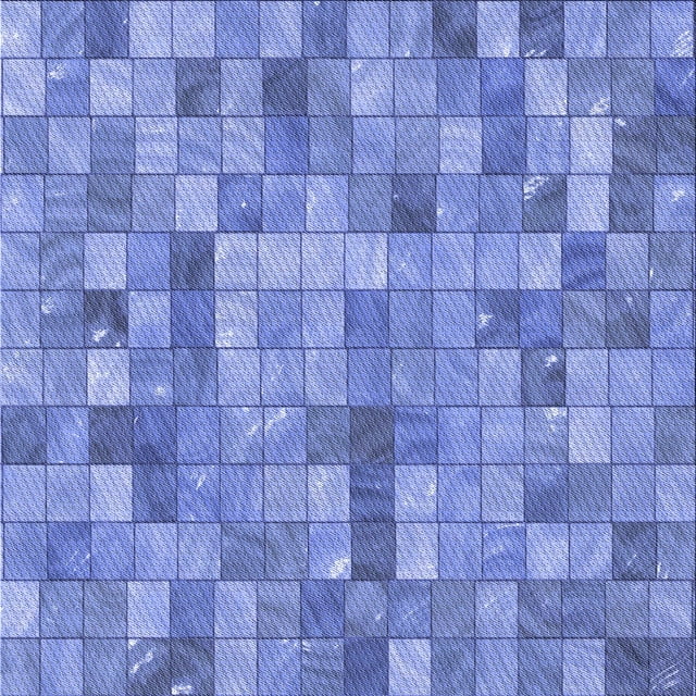 Ahgly Tapis d'Intérieur Lavable en Machine Carré Bleu Denim Transitionnel, 5 Pieds Carré