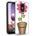 thumbnail image 1 of Mundaze Pink Daisy Double Layer Hybrid Case Cover For LG Stylo 4, 1 of 1
