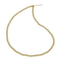 thumbnail image 3 of Anela 14 kt Gold Filled 4mm Beaded Necklace for Layering, 3 of 4