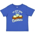 thumbnail image 3 of Inktastic Hanukkah Funny Here for Latkes Boys or Girls Baby T-Shirt, 3 of 5
