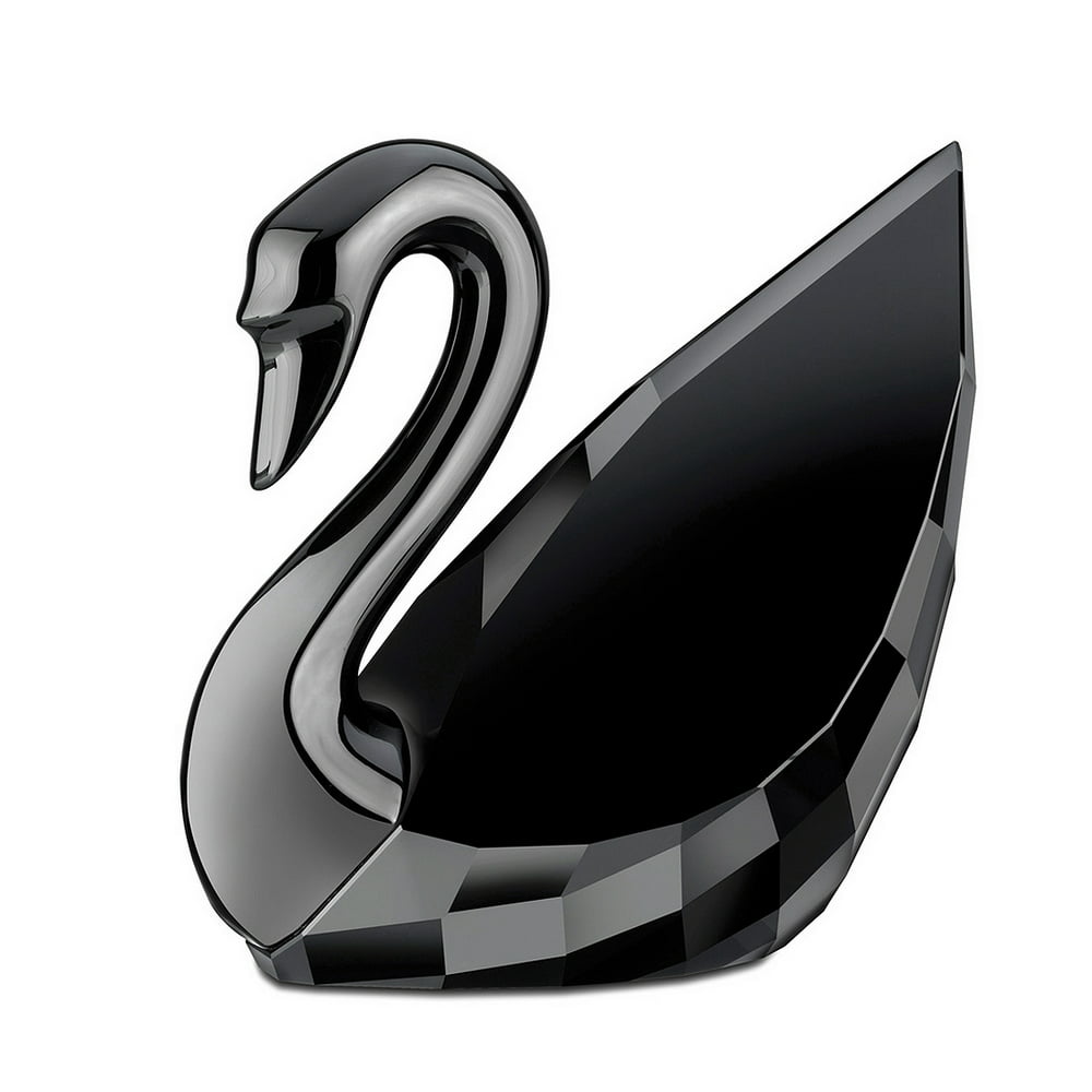 Swarovski Black Jet Crystal Figurine Black Swan Large 1098643
