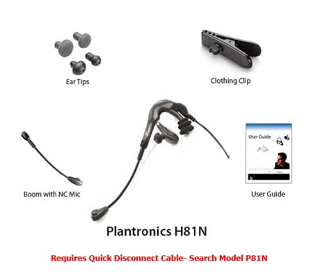 TriStar H81N Noise-Canceling Earset 