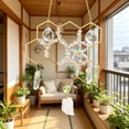 thumbnail image 6 of Msgweeeg Sun Catchers Indoor Window Suncatchers Citrine Crystal Beehive Suncatcher Honeycomb Citrine Crystal Suncatcher - Natural Healing Maker Window Hanging Ornament Boho Home Decor, 6 of 9