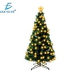 thumbnail image 1 of Árbol de Navidad de 180 cm con  y FLuces LED fibra Óptica, 200 Ramas y Estrella Decorativa,, 1 of 7
