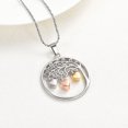 thumbnail image 3 of Personalize Tree of Life Keepsake Cremation Jewelry for Ashes Urn Necklace for Ashes of Loved One Memorial Heart Urn Necklace Lockets for Human Pet Ashes, 3 of 7