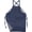 Deep Blue, variant on CATPAN Unisex Denim Apron with Pockets for Cooking Craftsmen，Jean Work Apron Cross Straps & Adjustable One-Size-Fits-Most，Made of denim and cotton，Comfortable and easy to wear