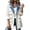 Black, variant on Winter Coats for Women Tweed Button down Short Length Stand Collar Jacket French Commuter Chic Winter