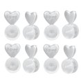 thumbnail image 1 of 8PCS Earring Backs for -Ears, Earring Lifter Backs Replacements for Heavy Earrings,Silver, 1 of 6