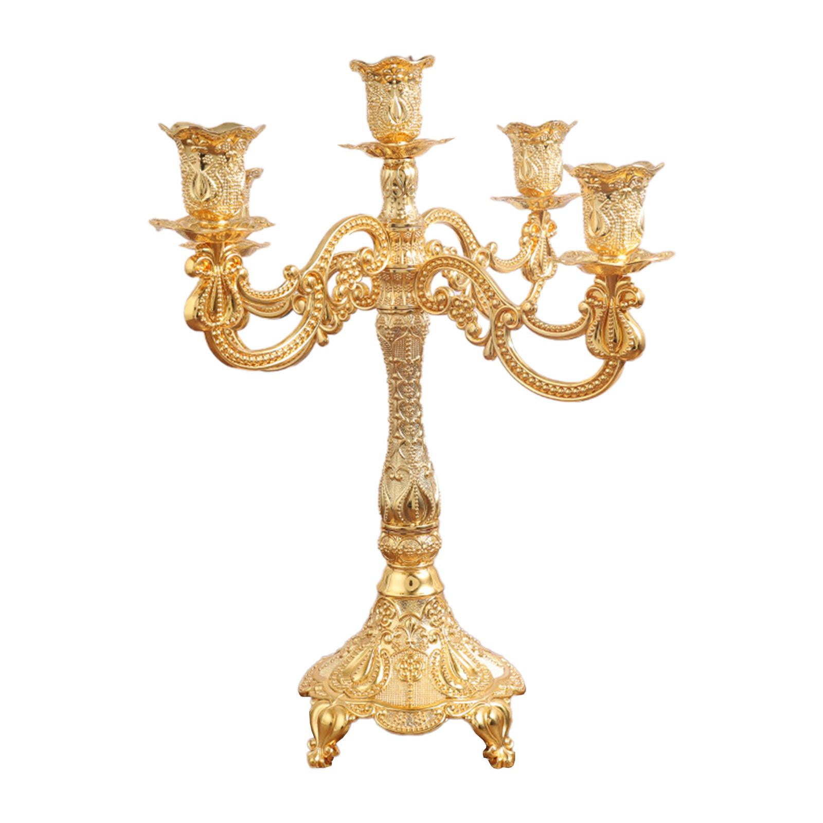 Candelabra Candlestick Candle Holder Stick Luxury for Wedding Bedroom