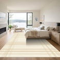 thumbnail image 3 of ODIKA 6'x9' Machine Washable Non-Slip Area Rug, Geometric Beige High Traffic Rug, Beige, 1039497, 3 of 7