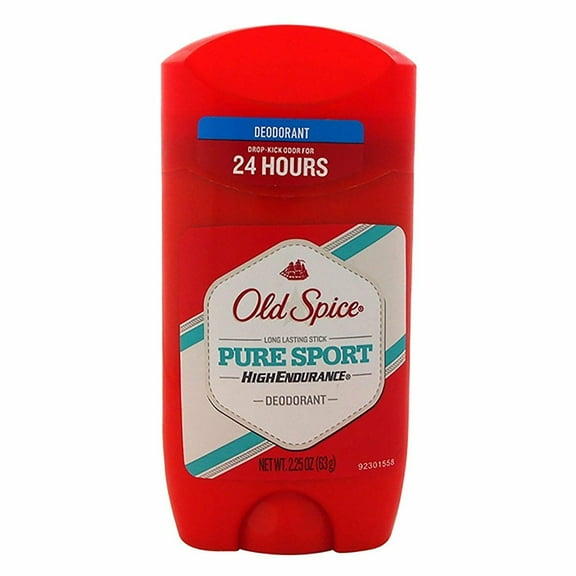 Old Spice High Endurance Deodorant Pure Sport, 2.25 oz, 4 Pack