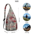thumbnail image 2 of Trip Essentials Sling Backpack - Compact Lightweight Shoulder Bag for Vacation & City Exploration, Fashionable Anti-Theft Design, 2 of 4