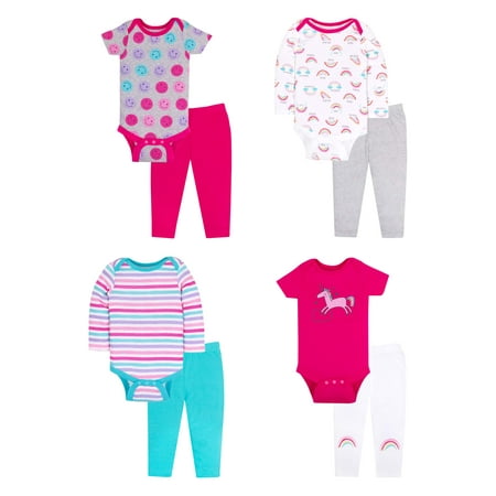 Star-Pack Mix 'n Match Outfits, 8pc Baby Shower Gift Set (Baby (Best Baby Shower Outfits)