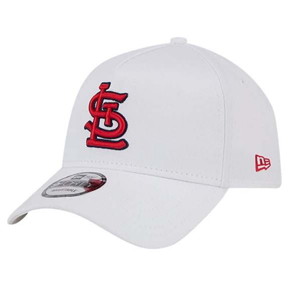 Men's New Era White St. Louis Cardinals TC A-Frame 9FORTY Adjustable Hat