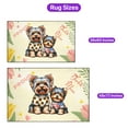 thumbnail image 5 of Happy Mother's Day Proud Yorkie Mom Yorkshire Terrier Indoor Rug Yorkie Dog Lover Gifts Carpet Living Bed Room Sofa Home Decor - 03003, 5 of 5