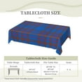 thumbnail image 6 of Rectangle Table Cloth, Clan Elliot Tartan Resistant Washable Tablecloth Decorative Table Cover for Dining, Indoor and Outdoor, 6 of 6