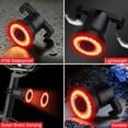 thumbnail image 6 of HOOTEK Bike Tail Light Smart - with Brake Sensing Bicycle Rear Lights for Night Ride, 8 Smart Modes Bright LED Back Lights, USB-C Rechargeable, IPX6 Waterproof, Cycling Safety Taillight Accessories, 6 of 8