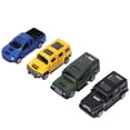 thumbnail image 3 of Coche de juguete, 4 piezas 1/60 Coche de aleación Vehículo para niños Vehículo de juguete Juguete Artesanía excepcional, 3 of 8