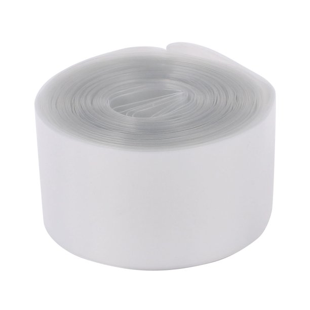 Tubo Termorretráctil, Termoretractil para Baterías 18650, 9,9m Longitud, Ancho Plano de 30mm, Funda Termoretractil Bateria, Tubo Termoretractil PVC, Termoretractil Transparente Unique Bargains Tubo termorretractil de PVC