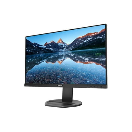 Philips - B-Line 241B8QJEB 24" IPS Widescreen Adaptive Sync Monitor (DisplayPort, VGA, USB, HDMI, DVI) - Black