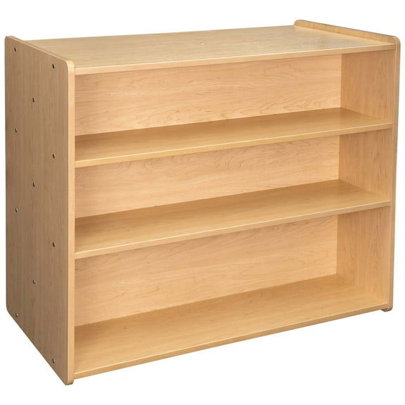 Tot Mate School Age Wooden Shelf Storage Organizer, Classroom Furniture, Assembled