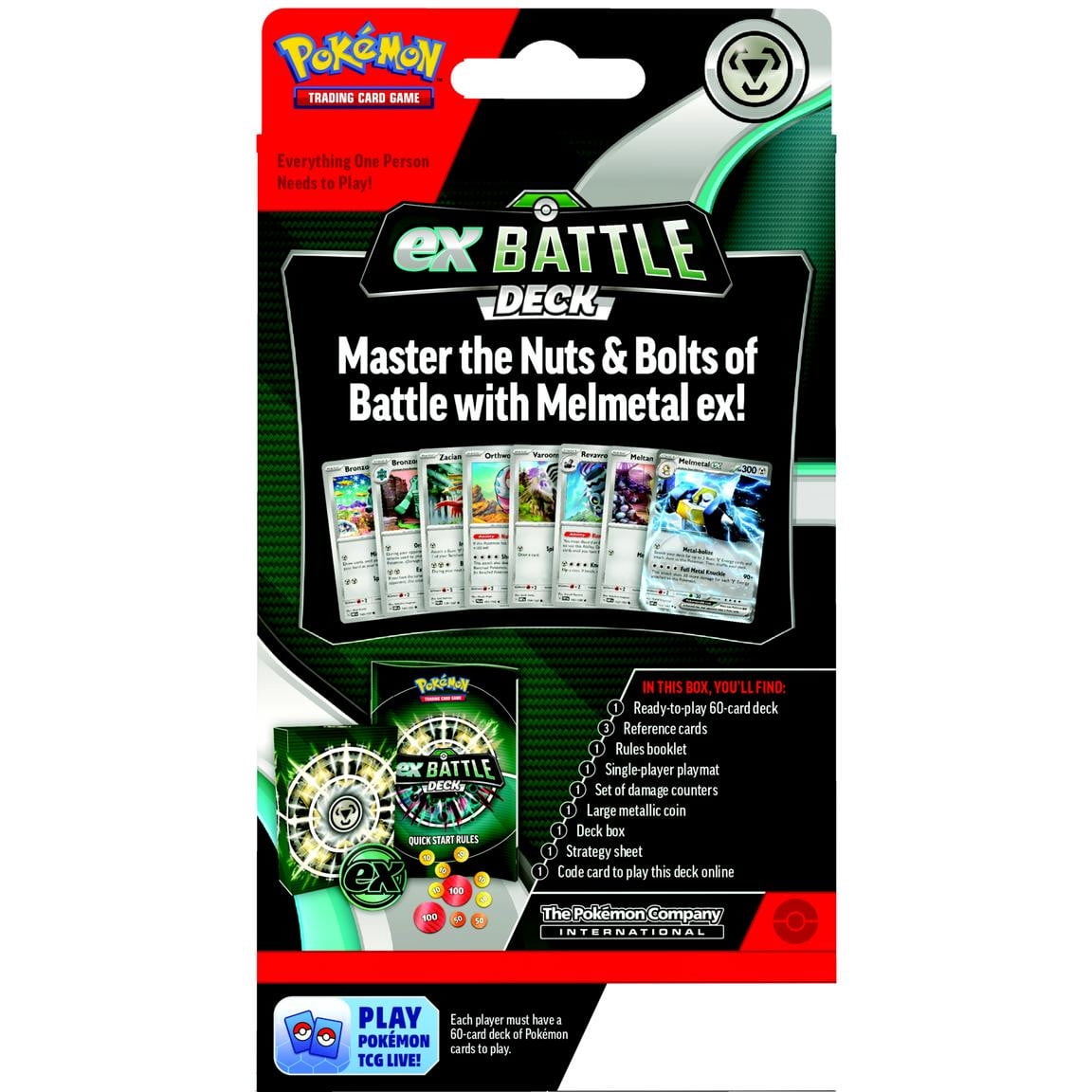 POKEMON MELMETAL HOUNDOOM EX BATTLE DECK