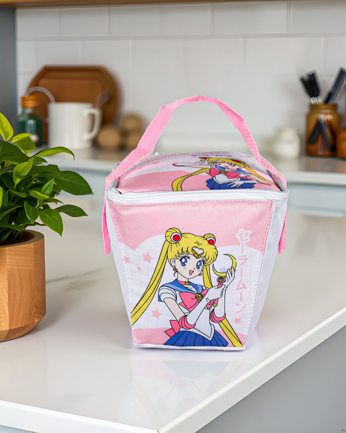Sailor Moon Merch Insulated Lunch Box Bag Tote For Men Women 8"