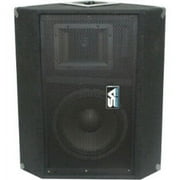 Seismic Audio SA-10MX Single 2-way Indoor Floor Standing, Pole Mount Speaker, 150 W RMS, Black