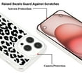 thumbnail image 3 of Mantto Case For iPhone 15 Pro Max Phone Case,Luxury Leopard Pattern Design Cases Soft Silicone Slim TPU Shockproof Protective Bumper Cover for Women Men For iPhone 15 Pro Max, Leopard, 3 of 8