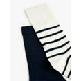 thumbnail image 3 of 2-Pack Striped Socket Socks, 3 of 3