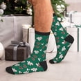 thumbnail image 7 of Pofeuu Gingerbread Snowman Cookies Print Crew Socks, Adult Running Hiking Socks for Youth and Adult, 7 of 7