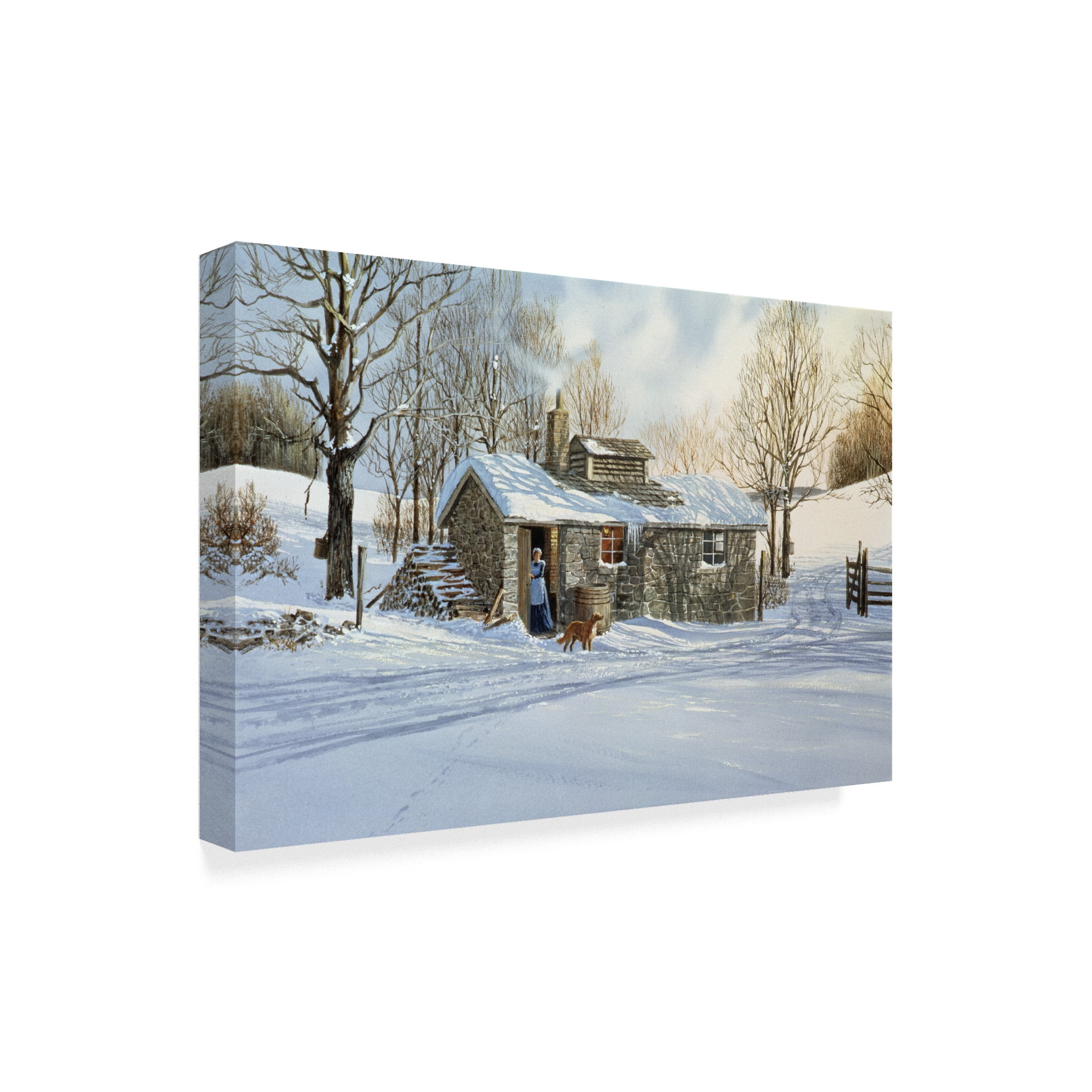 Trademark Fine Art 'At The Sugar House' Canvas Art by Jack Wemp