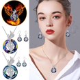 thumbnail image 1 of Teissuly The Fire Inside Me Burns Brighter Than The Fire Around Me Flying Birds Necklace Teissuly WER202310165878, 1 of 8