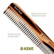 Kent 6T Fine Tooth Comb and Wide Tooth Hair Comb, Handmade Styling Comb for Hair Care, Barber Combs, Beard Combs For Men, Hair Styling Grooming Hair Combs for Men, Women and Kids